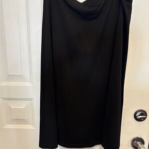 Coldwater Creek Classic Black Pencil Skirt